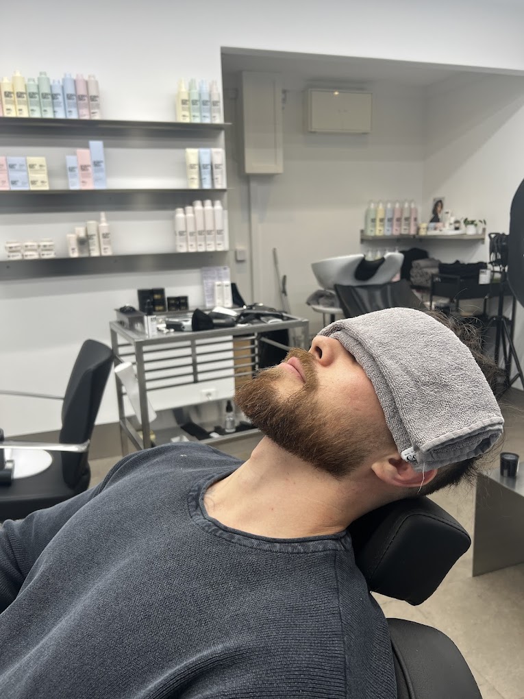 Avslappnande salongsbehandling